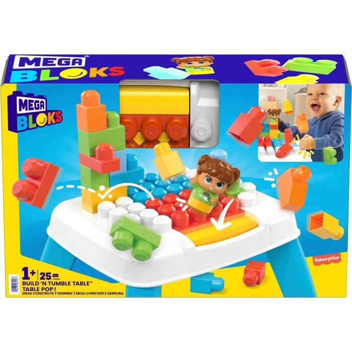 Fisher price mega bloks table hotsell
