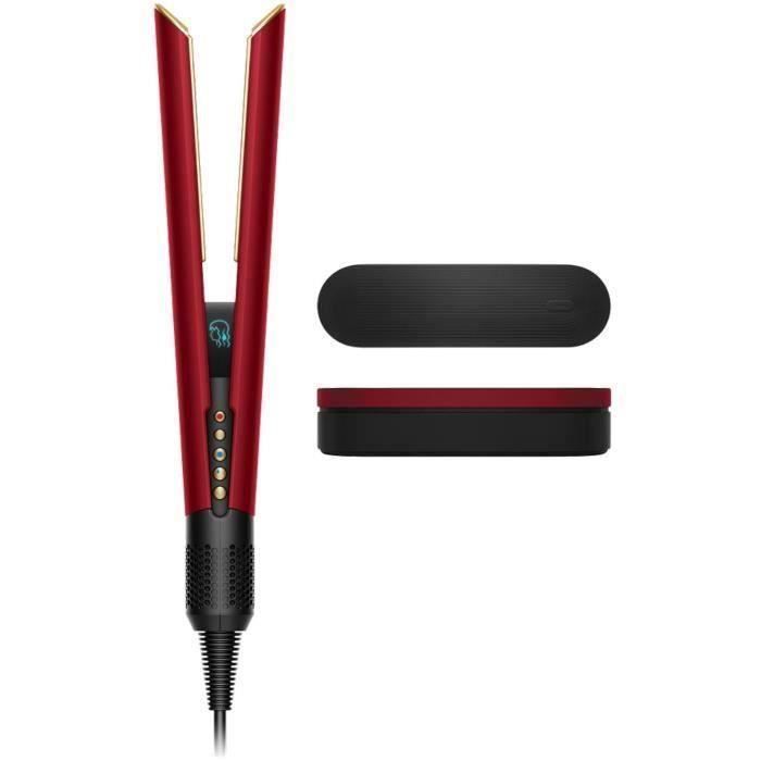 DYSON - Lisseur séchant - Airstrait - Edition Limitée Fête des mères - Velours Rouge et Or - 1600 W