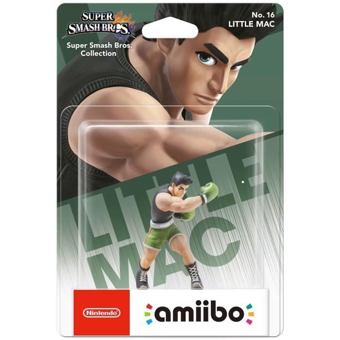 Figurine Amiibo N° 16 Super Smash Bros Little Mac - vue 2
