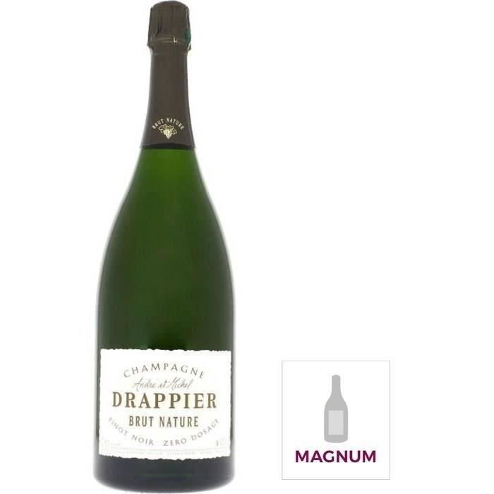 Champagne Drappier Nature - Magnum 1,5L - La cave Cdiscount