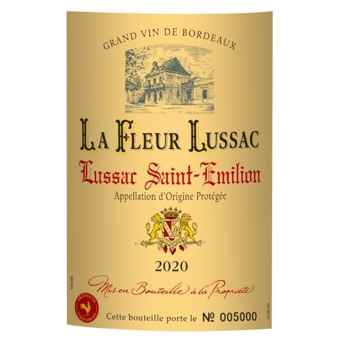 Lussac Saint Emilion 2020