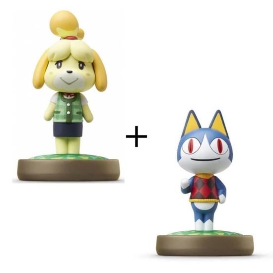 Pack de 2 Amiibos Animal Crossing : Marie et Charly