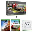 Xbox One X 1 To + Forza Horizon 4 + DLC LEGO + 1 mois d'essai au Xbox Live Gold et Xbox Game + Manette Xbox One blanche-0
