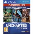 Pack Uncharted : The Nathan Drake Collection PlayStation Hits + Manette PS4 DualShock 4 Noire V2-1