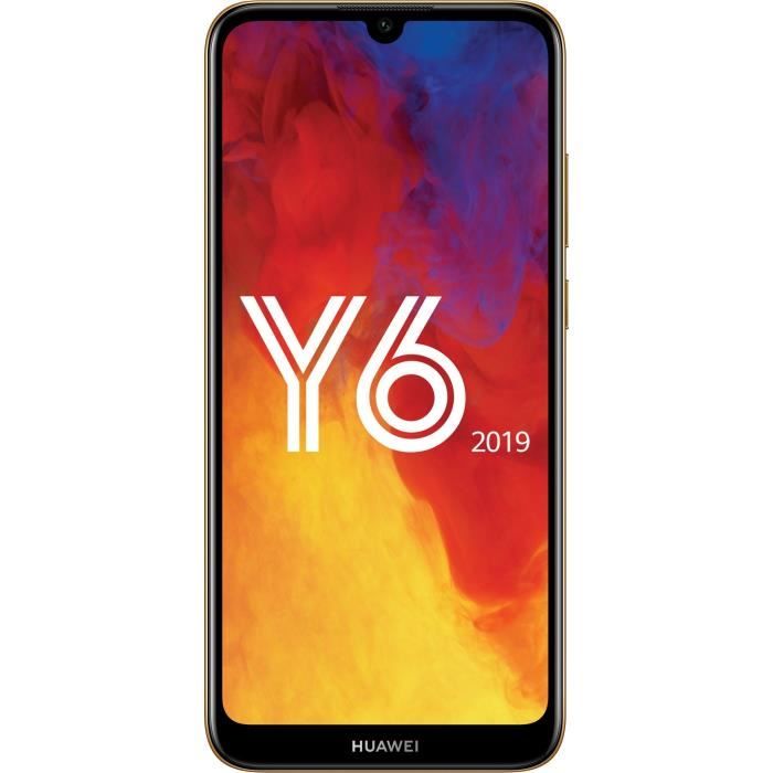 Vente Téléphone portable HUAWEI Y6 2019 Marron 32 Go pas cher Vente Téléphone portable HUAWEI Y6 2019 Marron 32 Go pas cher