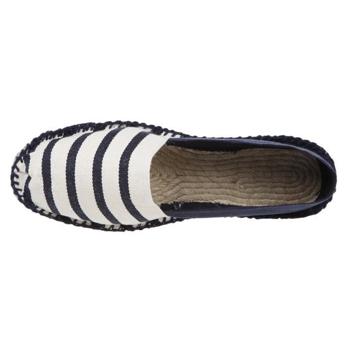 ARMAITE Espadrilles Mixte Bleu marine et blanc Cdiscount Sport