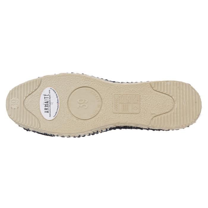ARMAITE Espadrilles Mixte Bleu marine et blanc Cdiscount Sport