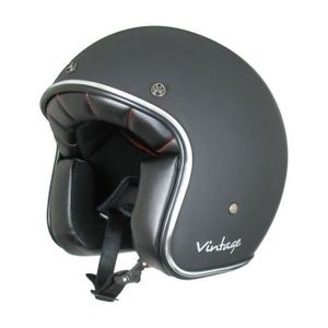 Casque vintage - Achat / Vente Casque Scooter pas cher - Cdiscount