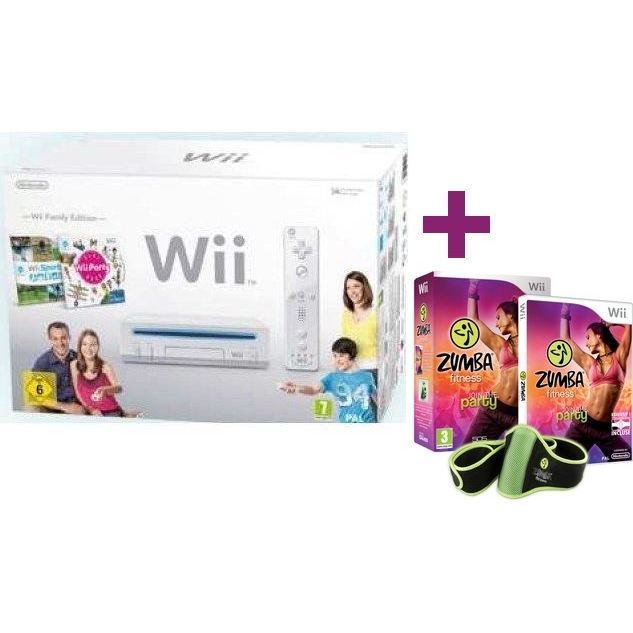 Wii FAMILY EDITION + ZUMBA FITNESS