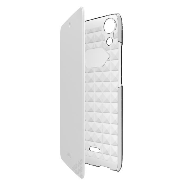 Wiko Folio Rainbow Jam 4G Blanc