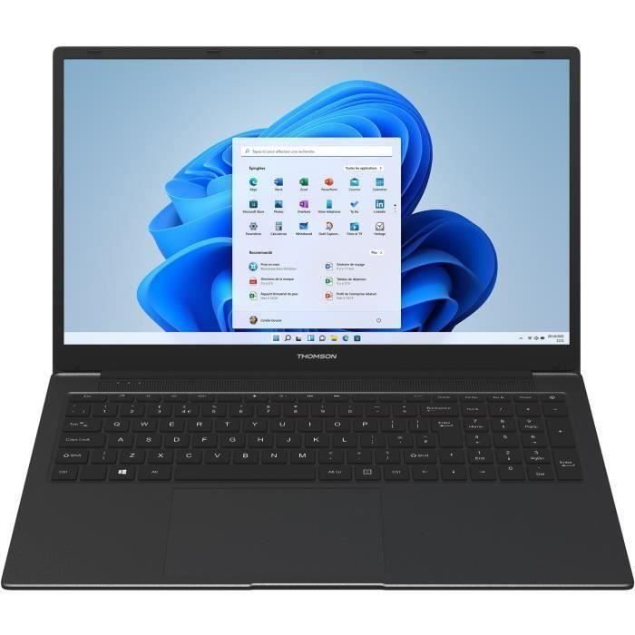 PC Portable Notebook - Thomson Neo17 - 173 Hd - Core I3-1000G4 - Ram 16Go - 512Go SSD - Windows 11 - Noir - Azerty