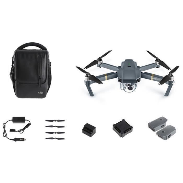 DJI Drone MAVIC PRO Fly More Combo Wifi Autonomie 27min