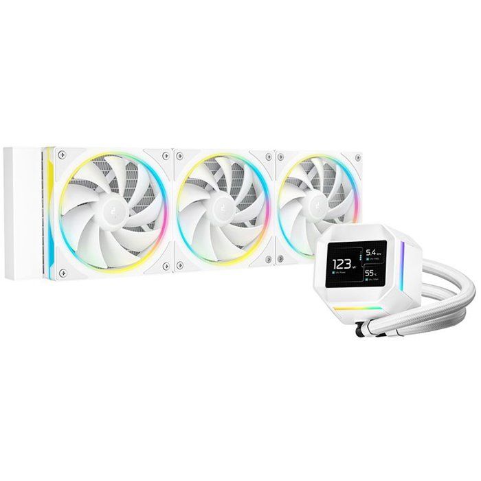 DeepCool LM360 WH Processeur Kit de refroidissement du liquide 12 cm 1 pièce Neuf - vue 5