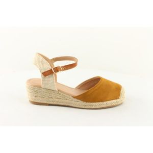 espadrille talon compensé homme