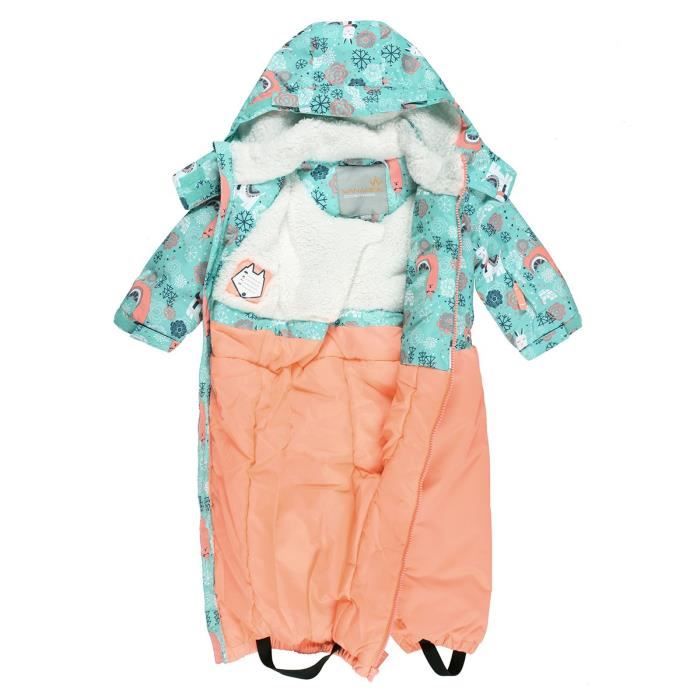 WANABEE Combinaison de ski Chauvet CBI B b Fille Melon