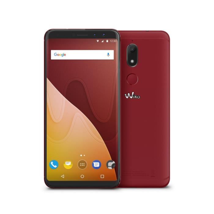  T&eacute;l&eacute;phone portable Wiko View Prime Cherry Red pas cher