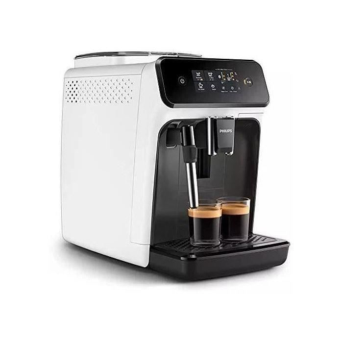 Machine a cafe expresso avec broyeur Philips EP1224/00 - Ecran tactile - Filtre  AquaClean - Broyeur réglable 12 niveaux