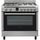 Cuisiniere piano inox