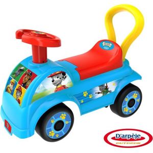 DREAMADE Camion Porteur Enfants avec boîte de Rangement, Voiture à Pousser  Trotteur avec Volant, lumières, sirène et Musique, à 6 Roues, pour bébé de  18 à 36 Mois l'intérieur/l'extérieur (Rouge) : 