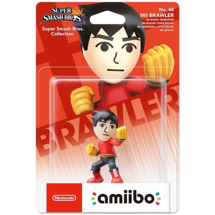 Figurine Amiibo Boxer Mii Super Smash Bros N° - vue 2
