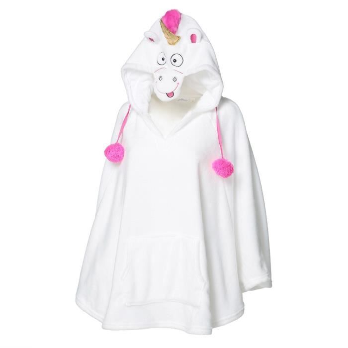 Poncho Femme Blanc Cdiscount