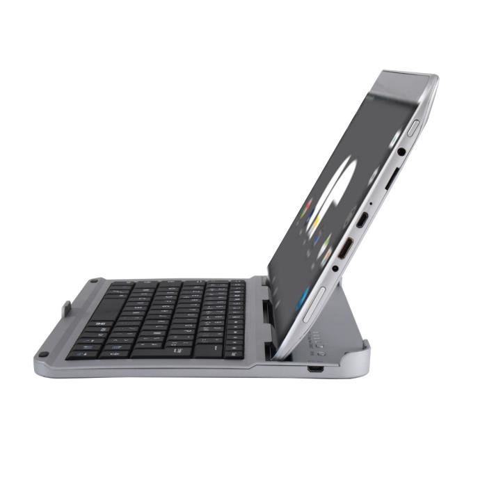 Silver HT Universal Case avec clavier Micro USB pour tablette de 9 à 10'4  pouces