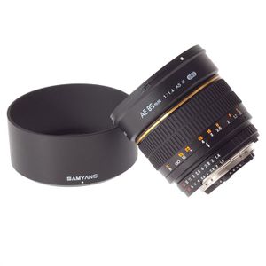 OBJECTIF Objectif SAMYANG AE85mm pour Nikon - Téléobjectif 