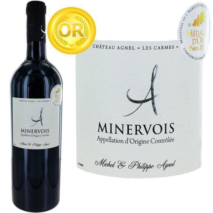 Château Agnel Les Carmes Minervois Vin rouge La cave Cdiscount