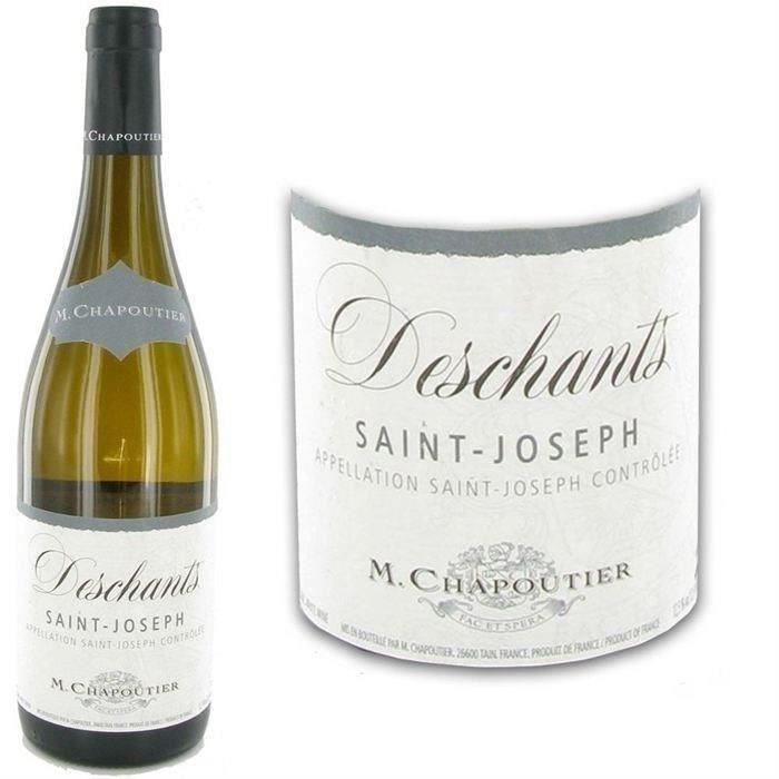 Chapoutier Deschants 2016 Saint Joseph Vin blanc des Côtes du Rhône