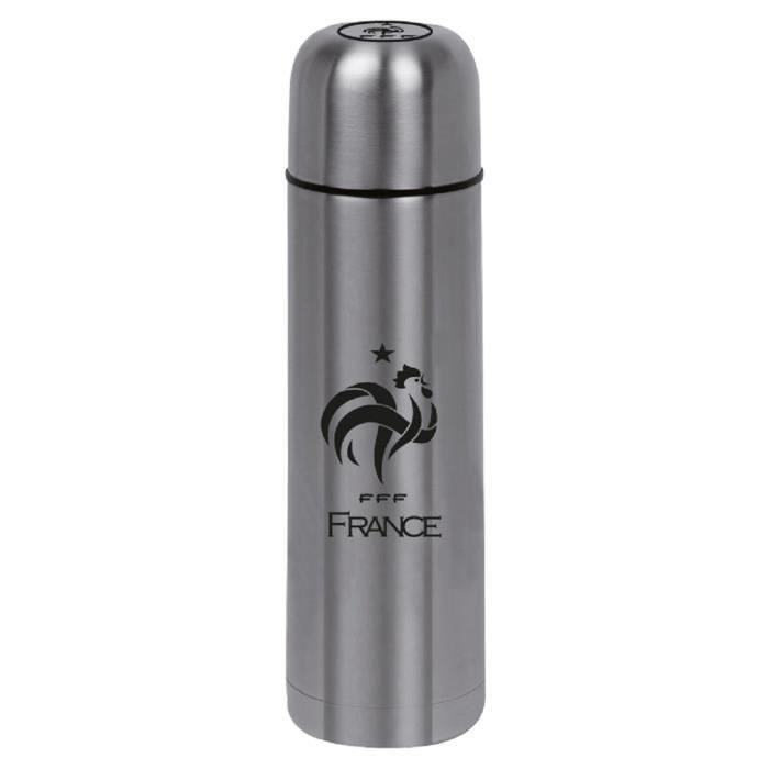 FEDERATION FRANCAISE DE FOOTBALL Thermos Aluminium 1 l Chrome et