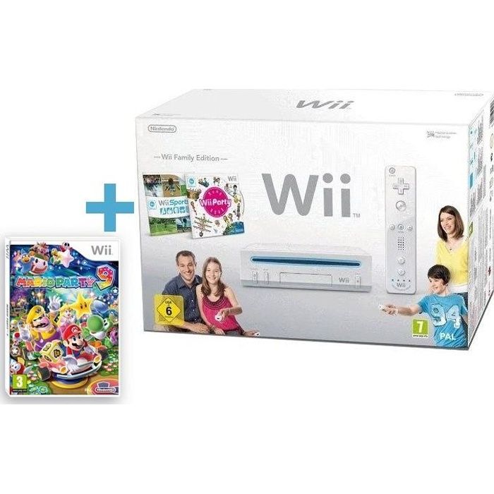 Acheter Console Wii Family Edition - Nintendo - Mario Party 9 - Blanc - Spéciale Reconditionné - 199,90 € Console Wii Family Edition - Nintendo - Mario Party 9 - Blanc - Spéciale Reconditionné - reconditionné disponible sur Cdiscount Seconde Vie