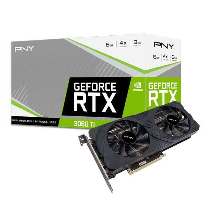 Pny RTX 3060 Ti UPRISING Dual Fan