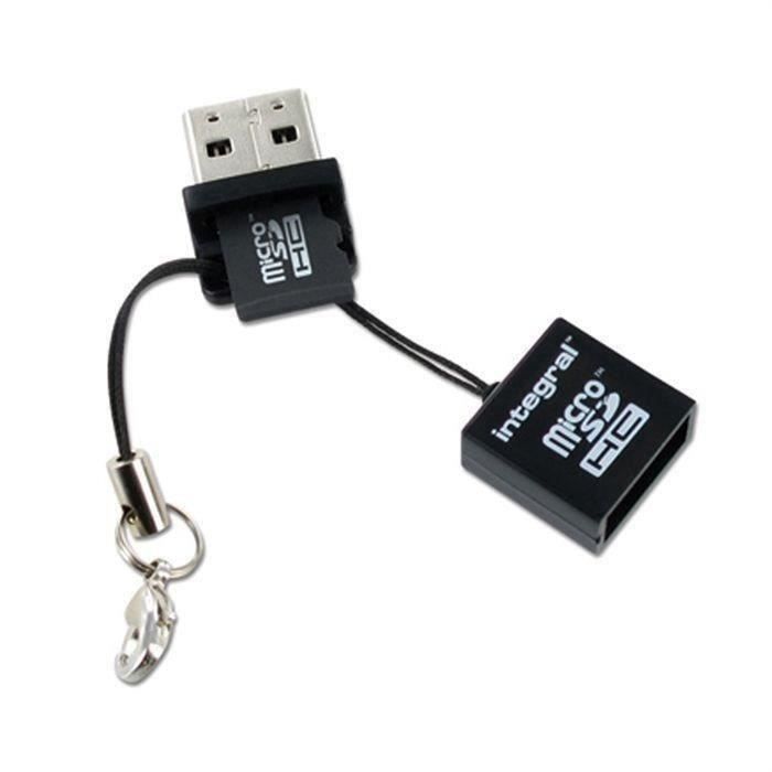 Integral Memory Lecteur de Cartes SD et Micro SD UHS-II USB 3.0