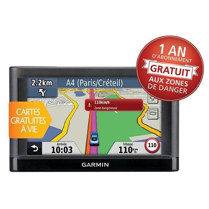 GARMIN NUVI 42 LM SE plus GPS 4,3", 15 pays Cartes gratuites à vie Cdiscount Auto