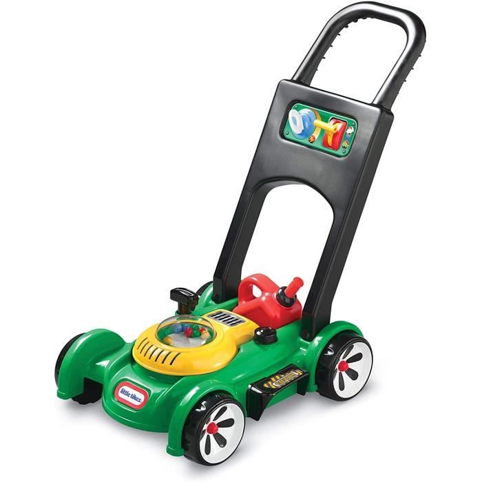 Little Tikes - Tondeuse à Gazon avec de nombreuses fonctions - Fonctionne sans piles -A partir de 6 mois