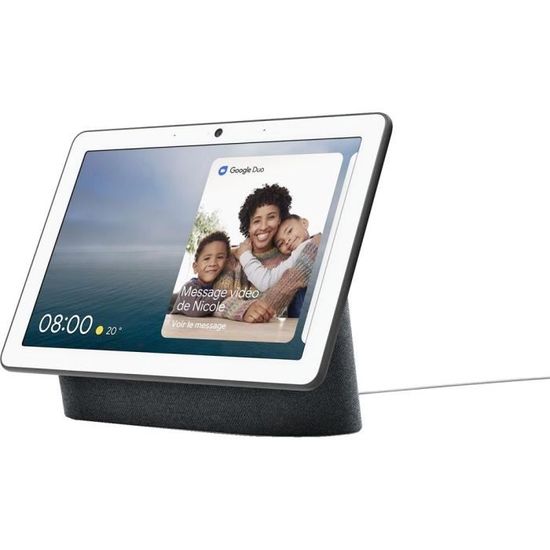 Google Nest Hub Max Enceinte Connectee Anthracite Achat Vente Enceinte Nomade Google Nest Hub Max Anthracite Cdiscount