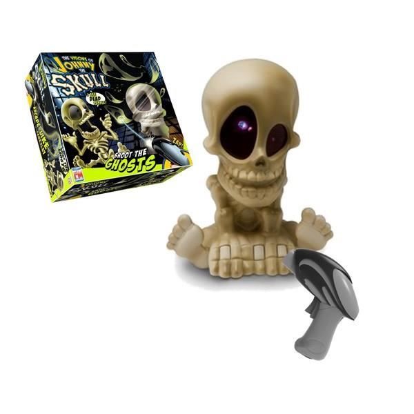 ATTACK FANTOMES, Ghost Electronics Shooting Game, French Speaking Toy for Children from 5 Years, 8915, Black, Yellow