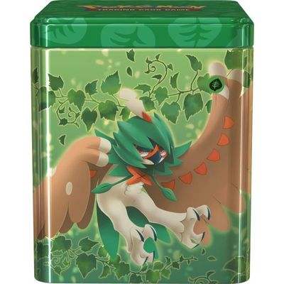 Mini boîte en métal Pokémon avec 2 boosters Modèle aléatoire - Carte à