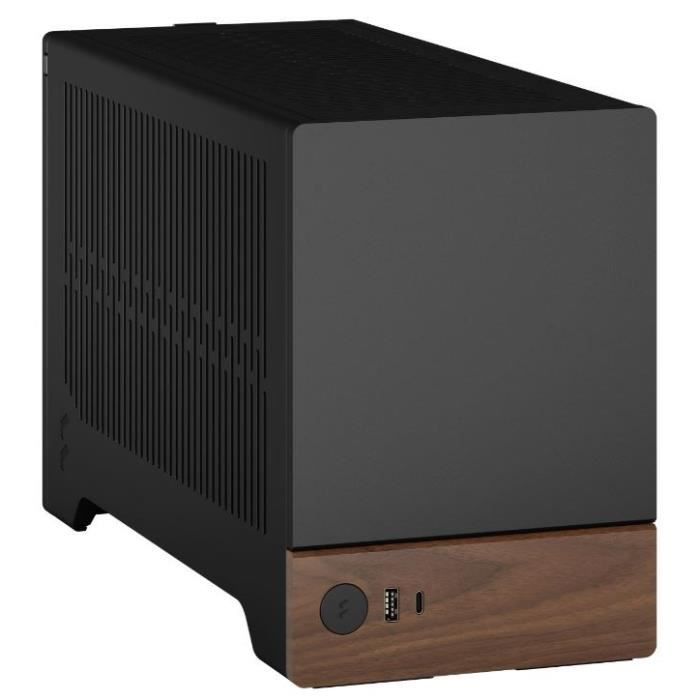 Boîtier PC – FRACTAL DESIGN – FD-C-TER1N-01 – mini-ITX – SFF 104L – GPU jusquà 322mm – Terra Graphite