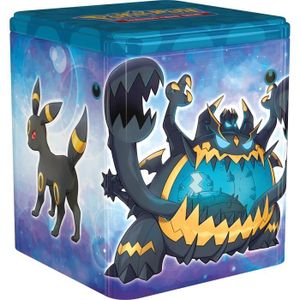 CARTE A COLLECTIONNER Boîte Métallique Pokémon avec 3 boosters - ASMODEE