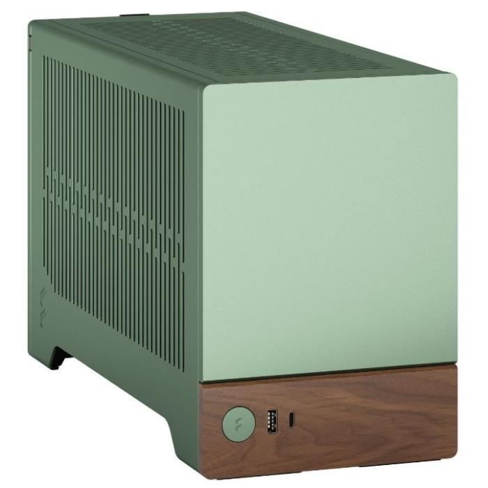Boîtier PC – FRACTAL DESIGN – FD-C-TER1N-03 – mini-ITX – SFF 104L – GPU jusquà 322mm – Terra Jade