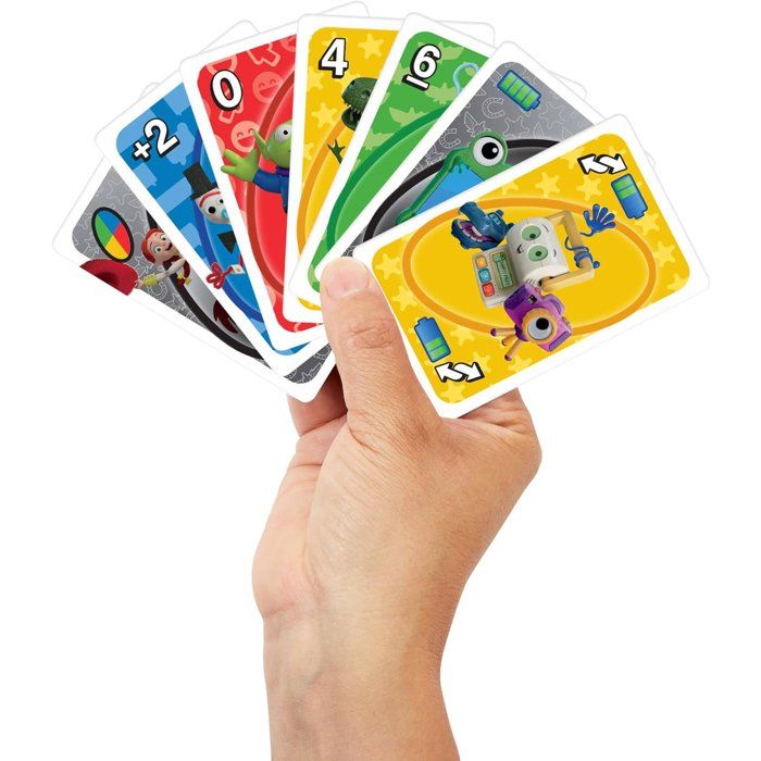 Jeu De Cartes Mattel UNO Toy Story 5 – Règle Spéciale Pleine Charge