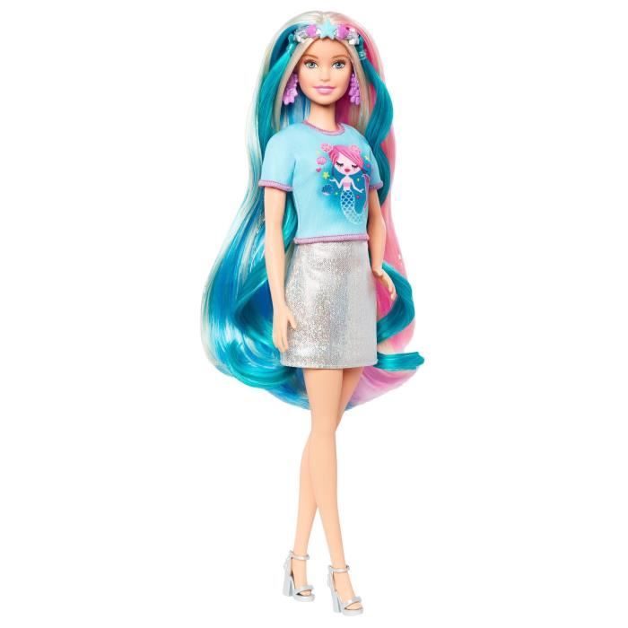 Barbie - Sirène Lumières De Rêve - Poupée - Dès 3 ans - Cdiscount Jeux -  Jouets