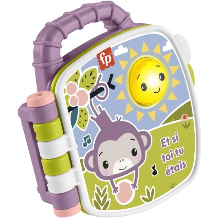 Livre Comptine Monkey Fisher price La Boite