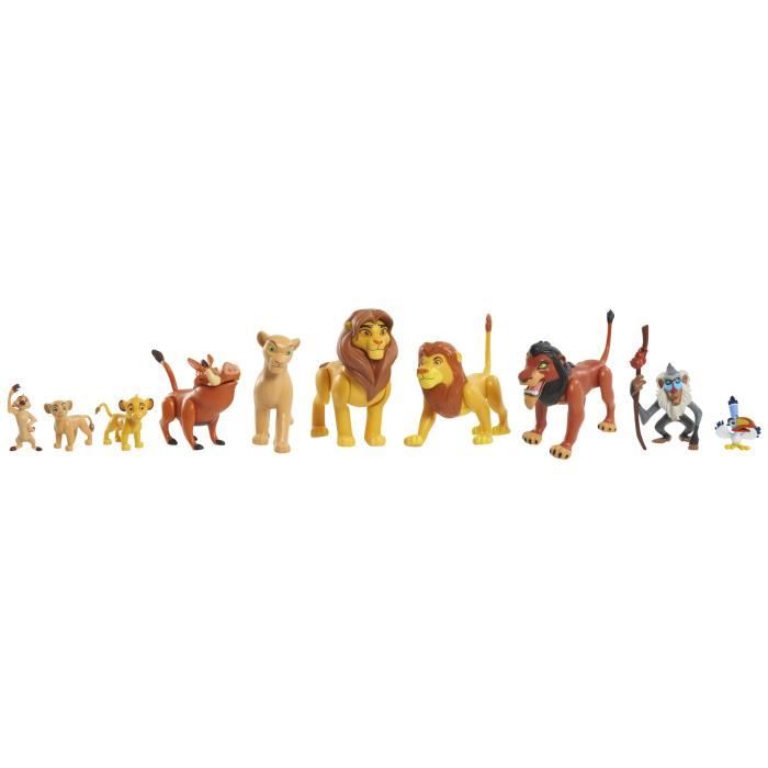 Coffret 10 Figurines 8 cm - Le Roi Lion Giochi : King Jouet