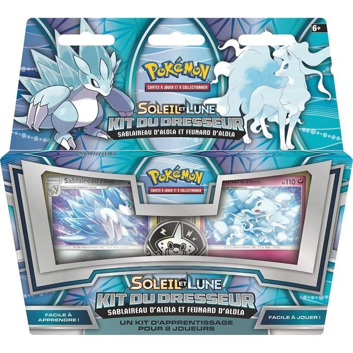 Pokemon Kit Du Dresseur 18 Soleil Et Lune Cartes Pokemon Cartes A Collectionner Cdiscount Jeux Jouets