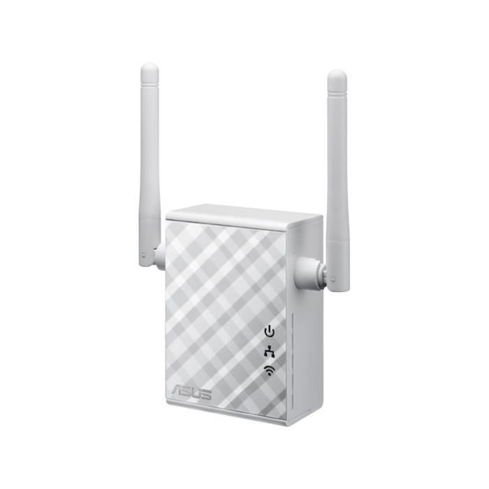 ASUS Répéteur Wi-FI Extender Wi-FI ASUS RP-N12 N300 Compatible Orange -  Bouygues Télécom - SFR - Freebox - Routeurs toutes marques