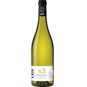 VIN BLANC UBY N°3 Côtes de Gascogne Colombard Sauvignon Blanc