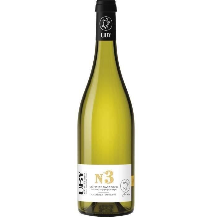 Bouteille de UBY n°3 Colombart-Ugny blanc 2019