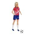 Barbie - Barbie Footballeuse - Poupée Mannequin - Dès 3 ans-1